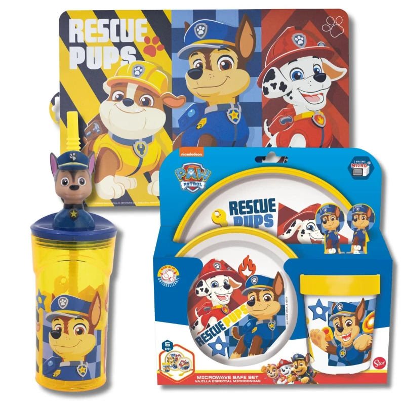 Image of Paw Patrol Dinner Set Multi unisex 97258