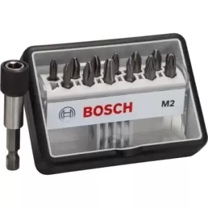 Image of Bosch 13 Piece M Extra Hard Screwdriver Bit Set