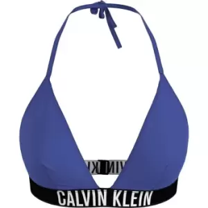Image of Calvin Klein Triangle Bikini Top - Blue