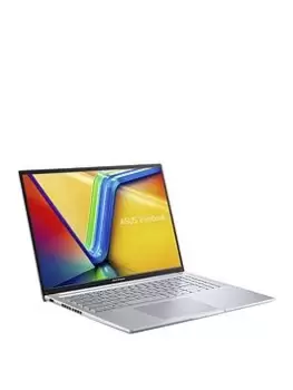 Image of Asus Vivobook, Intel Core i5, 8GB RAM 512GB SSD, 16" Laptop - Silver With M365 Family 12Mnths - Laptop Only