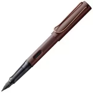 Image of Lamy Lx Marron Fountain Pen - Medium Nib