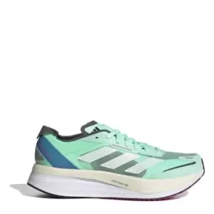 Image of adidas Adizero Boston 11 Mens Running Shoes - Green
