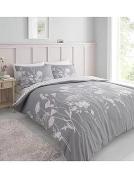 Image of Catherine Lansfield Catherine Lansfield Meadowsweet Floral Duvet Set - Db