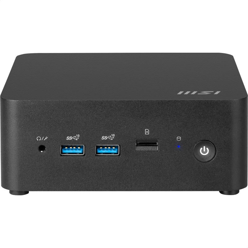Image of MSI Cubi NUC 13MQG Mini Desktop PC - Intel Core i5, 512GB SSD, Black 4711377270410