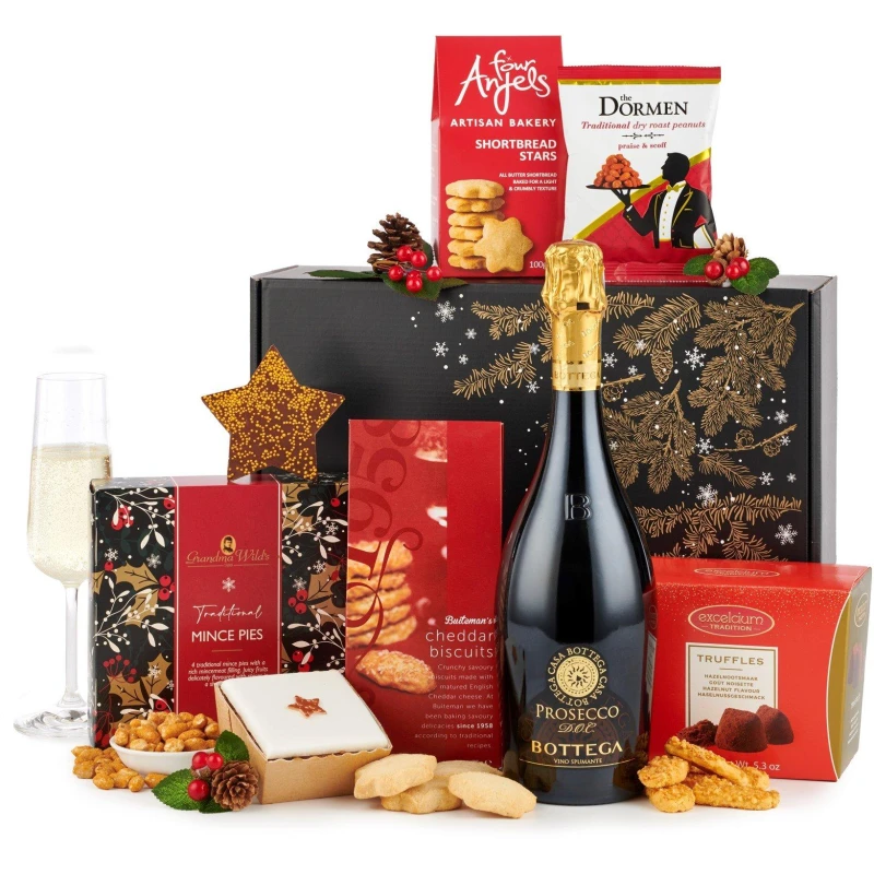 Image of Hampers of Distinction Basket The Pippin with Prosecco
