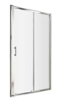 Image of Nuie Pacific 1400mm Single Sliding Door - Polished Chrome
