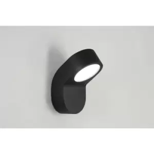 Image of Astro Soprano - 1 Light Outdoor Low Energy Wall Light Black IP44