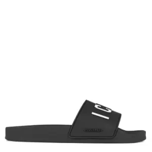 Image of DSQUARED2 Icon Logo Sliders - Black