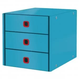 Image of Drawercabinet C&S Cosy 3Drawer Calm Bl