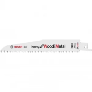Image of Bosch S610VF Wood and Metal Cutting Reciprocating Saw Blades Pack of 5