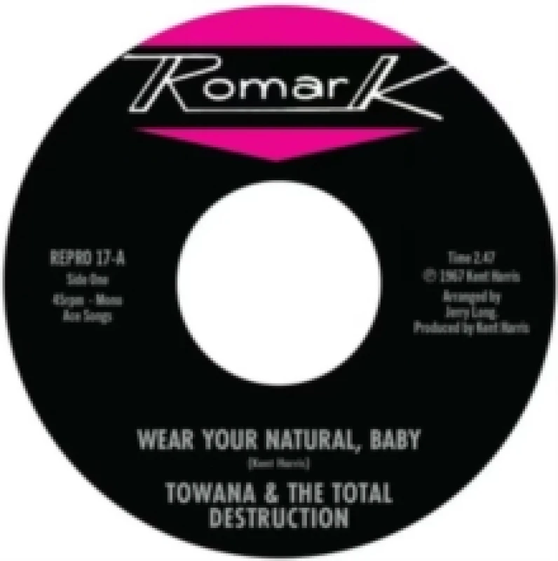 Image of Wear Your Natural, Baby/If I Can't Stop You (I Can Slow You Down) Vinyl