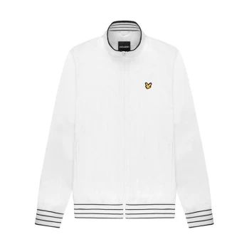 Image of Lyle and Scott Lyle & Scott Tip Funnel Jacket - White