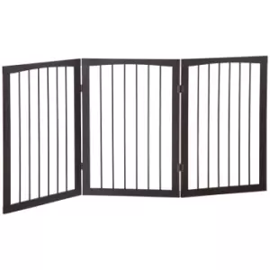 Image of Folding Pet Gate Dog Fence Child Safety Indoor Durable Free Standing