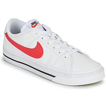 Image of Nike COURT LEGACY womens Shoes Trainers in White,5,5.5