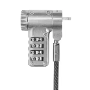 Image of Targus ASP96GL-S cable lock Silver 2 m
