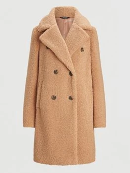 Image of Ralph Lauren Teddy Coat - Tan, Size S, Women