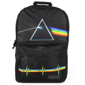 Image of Rock Sax Dark Side Of The Moon Pink Floyd Backpack (One Size) (Black/Multicoloured)
