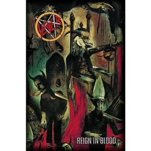 Image of Slayer - Reign in Blood Textile Poster