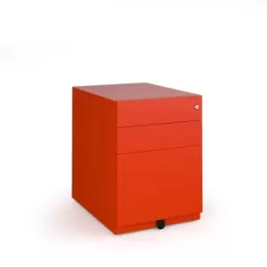 Image of Dams MTO Bisley Wide Steel Pedestal 420mm Wide - Orange