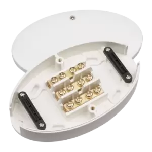 Image of Click Scolmore Essentials 60A Junction Box 3 Term White - WA220
