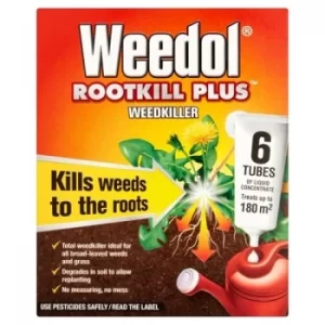 Image of Weedol Rootkill Plus Weedkiller 8 Tubes