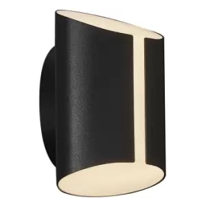 Image of Nordlux Grip Smart LED Outdoor Up & Down Wall Light - Black