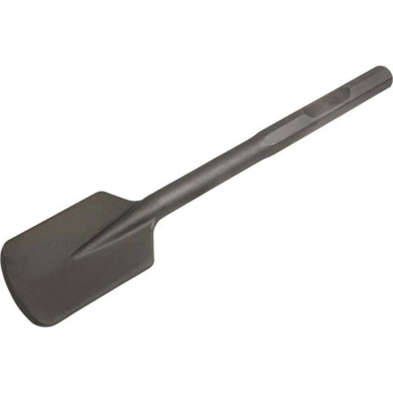 Image of Loops 110 x 500mm Clay Breaker Spade Bit - Bosch 11304 & Other Models - Impact Chisel Metallics