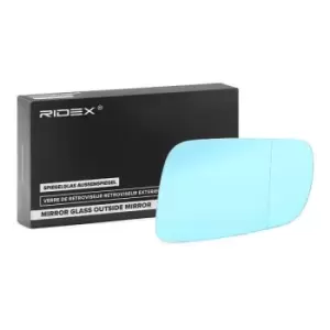 Image of RIDEX Wing Mirror Glass Left 1914M0116 Side Mirror Glass,Mirror Glass VW,AUDI,SKODA,Golf IV Schragheck (1J1),PASSAT Variant (3B6)