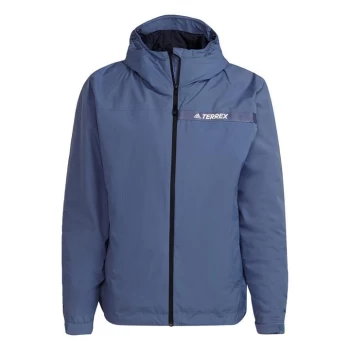 Image of adidas Terrex Multi RAIN. RDY Primegreen Insulated 2L Rain - Orbit Violet / Orbit Violet