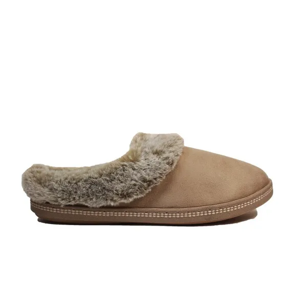 Image of Skechers Womens Cozy Campfire Lovely Life Slippers UK Size 3 (EU 36) Taupe SKE2047-TPE-3