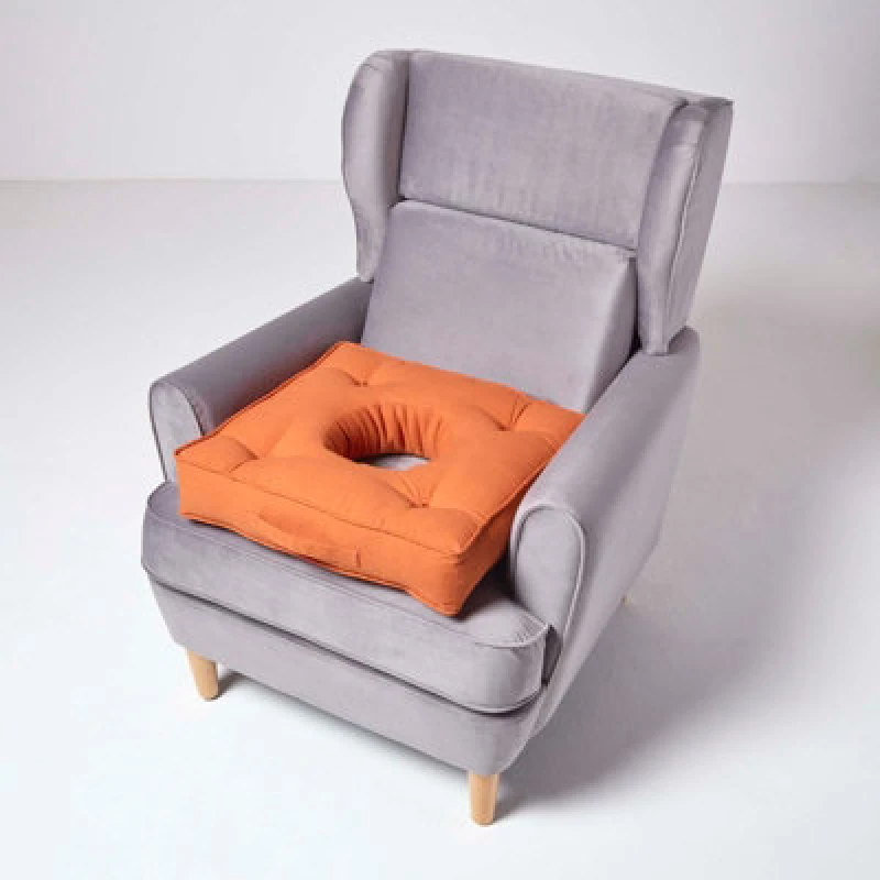 Image of Homescapes Terracotta Pressure Relief Armchair Booster Cushion