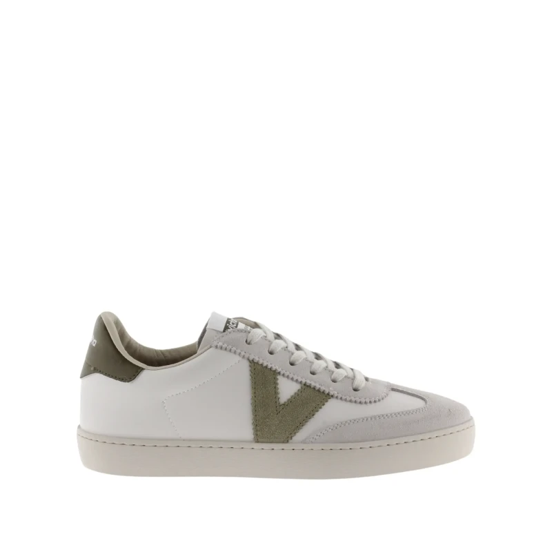 Image of VICTORIA Berlin Ciclista Trainers White/Khaki Women 36 (3.5);37 (4);38 (5);39 (5.5 to 6);41 (7)
