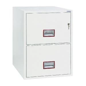 Image of Phoenix FS2272K Fire File 2 Drawer Key Lock FS2272K