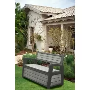 Image of Keter Hudson Garden Storage Bench