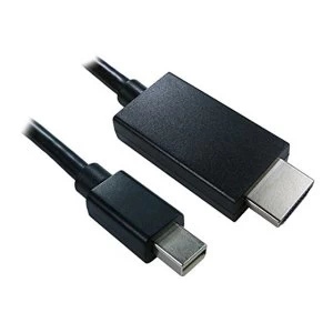 Image of 2m Mini DisplayPort/mDP to HDMI 1.3 adaptor cable for Mac/PC