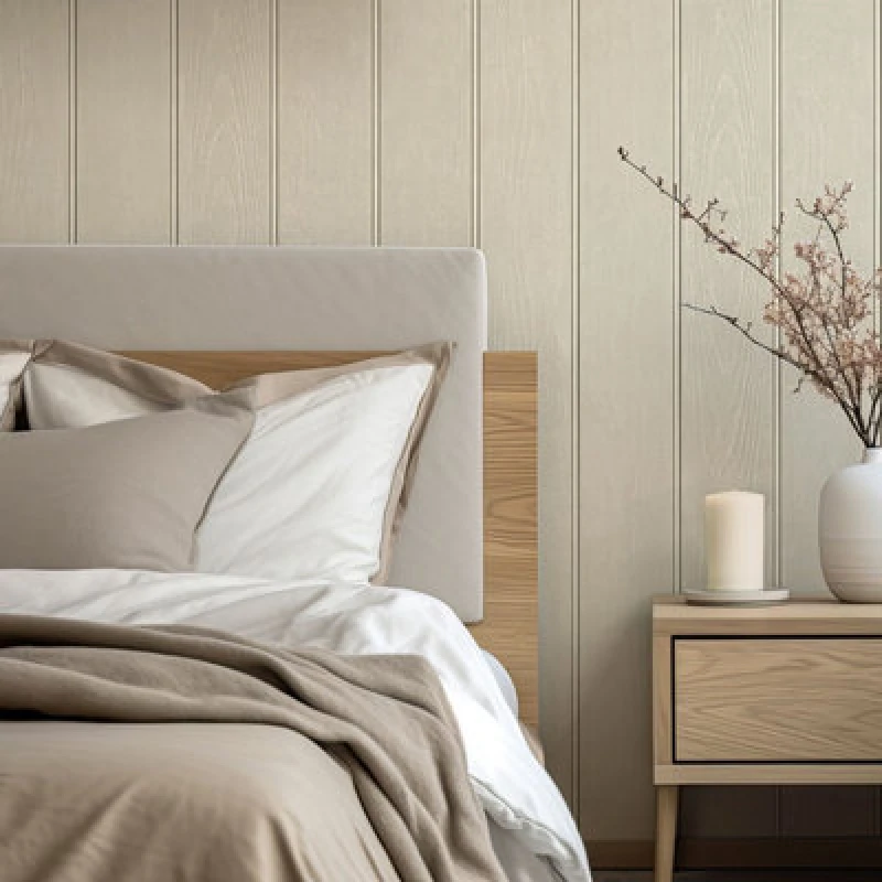 Image of Belgravia Decor Beaded Wood Beige