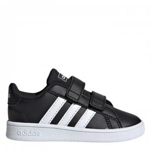 Image of adidas Grand Court Infants - Black/White