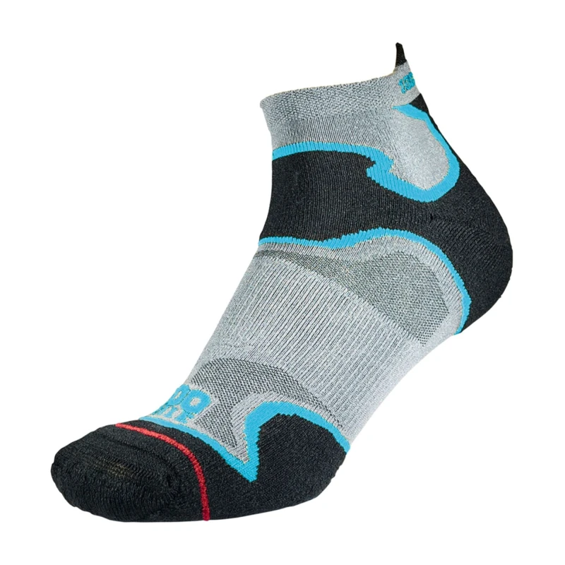Image of 1000 Mile 1000 Mile Men Fusion Socklet - 1 Pack Repreve Socks in Blue Size: 9-11 Blue 9-11 Male 5031358009532