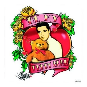 Image of Elvis Presley - Be My Teddy Bear Single Cork Coaster