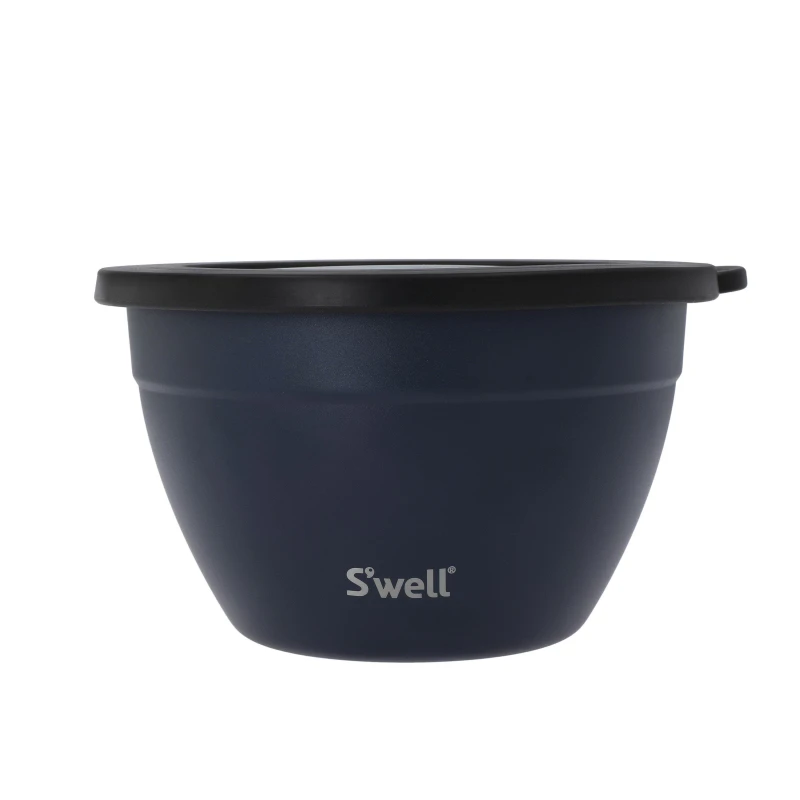 Image of S'well S'well Azurite Salad Bowl Kit, 1.9L SWBOWL64AZUREU