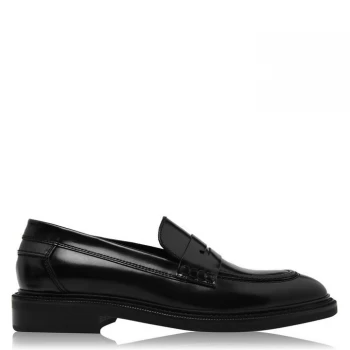 Image of Reiss Spey Loafers - Black
