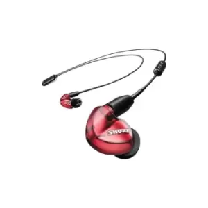 Image of Shure SE535 Headset Wired In-ear Calls/Music Black Red
