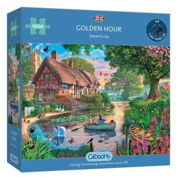 Image of Gibsons Golden Hour by Steve Crisp Jigsaw Puzzle - 1000 Pieces