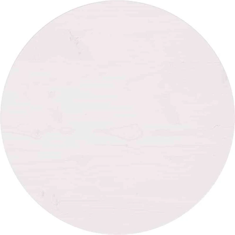 Image of VIDAXL Table Top White Ø60x2.5cm Solid Wood Pine Vidaxl 8720286875681