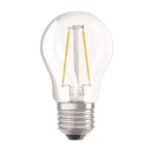 Image of Osram 1.6W Parathom Clear LED Globe Bulb ES/E27 Very Warm White - 287945-287945