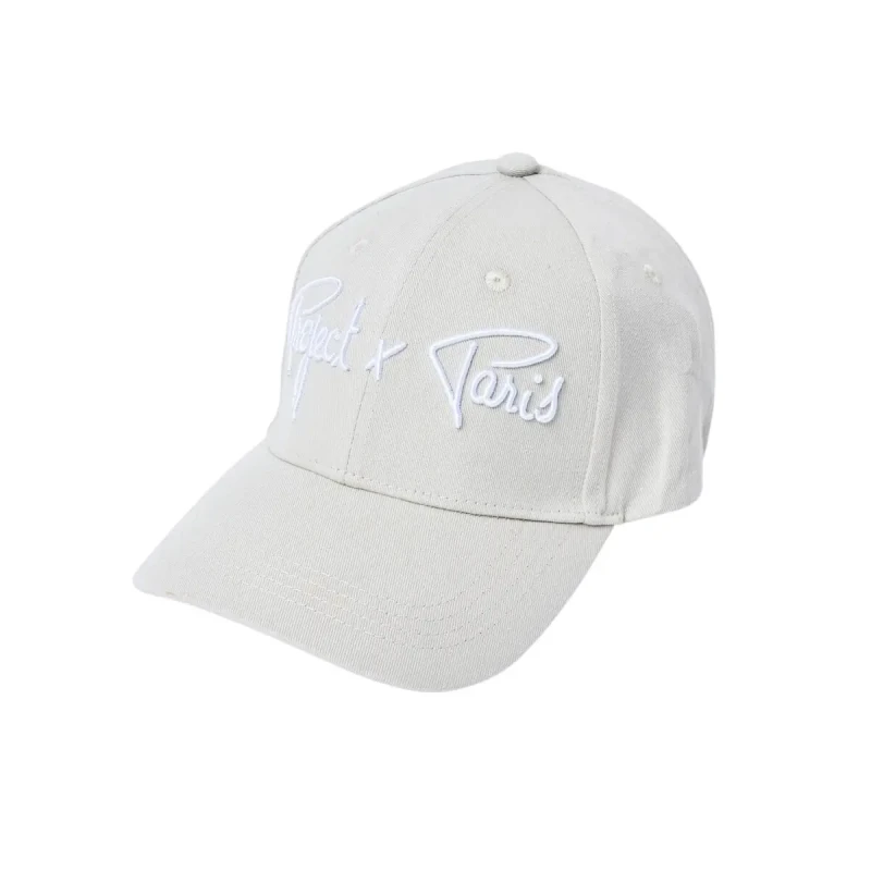 Image of Project X Paris Adjustable cap with signature trim Project X Paris Gris Unisex TU