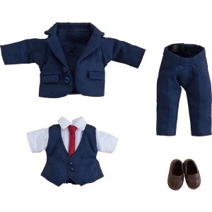 Image of Original Character Parts for Nendoroid Doll Figures Outfit Set (Suit - Navy)