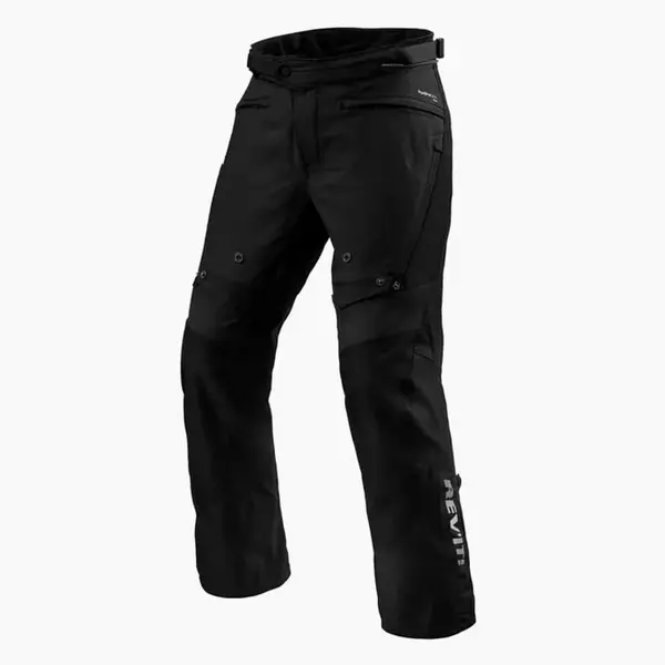Image of REV'IT! Pants Horizon 3 H2O Black Short Motorcycle Pants Size S