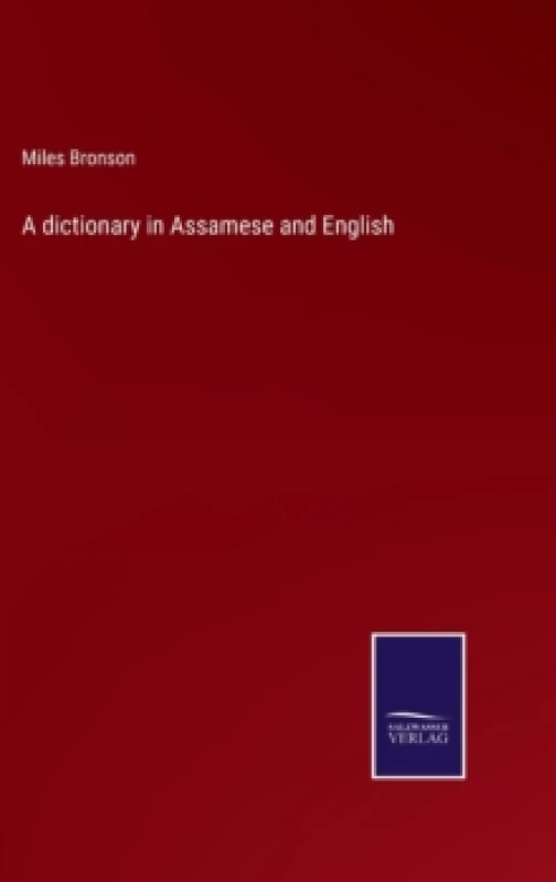 Image of A dictionary in Assamese and English Hardback
