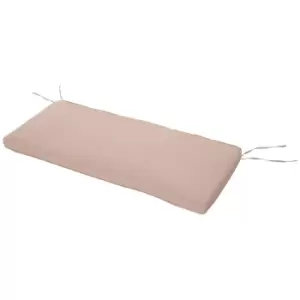 Image of Outsunny 2-seater Bench Cushion Polyester Cover Seat Pad Replacement Beige